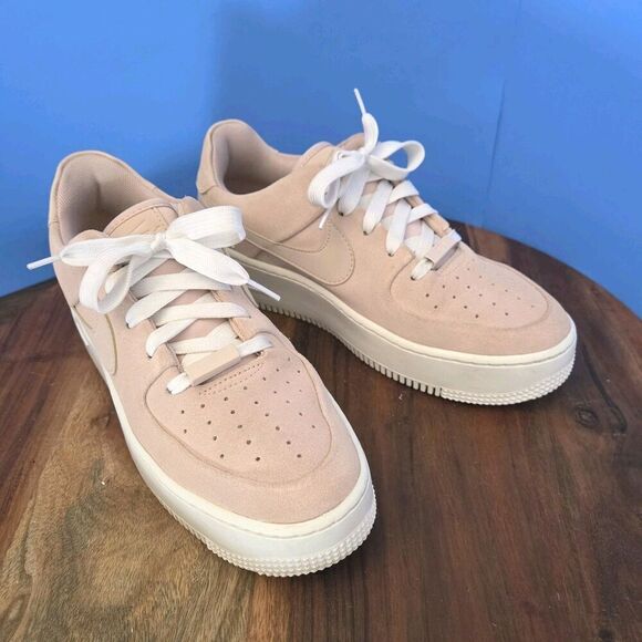 Nike Air Force 1 Sage Low Pink Particle Beige AR5339-201 Women’s 8/9 - SEE DESC - Picture 12 of 13